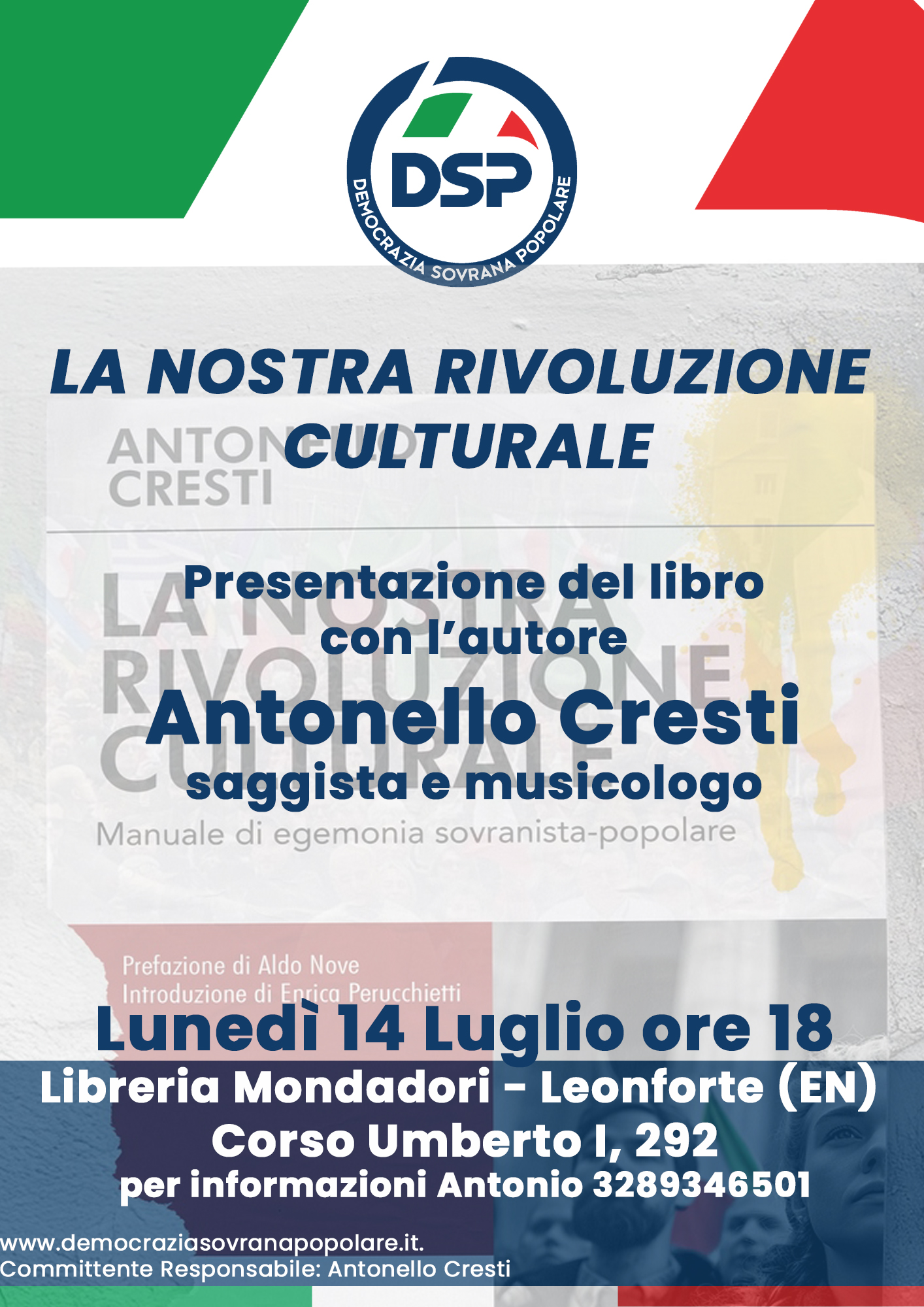 LA NOSTRA RIVOLUZIONE CULTURALE
